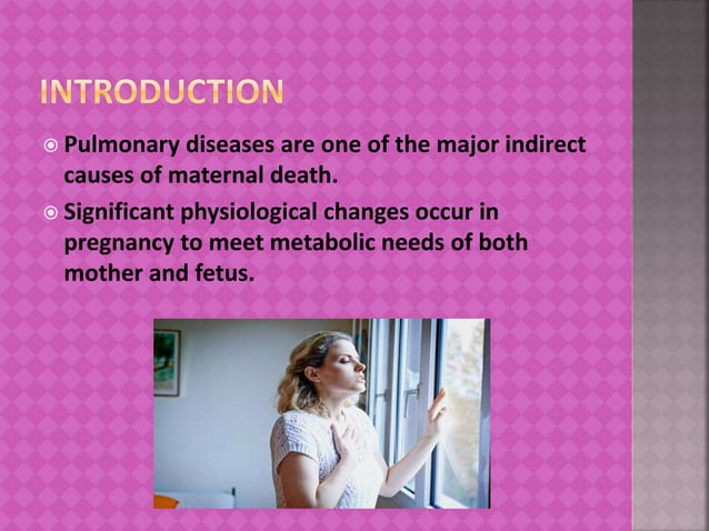 Image showcasing Respiratory disorders in pregnancy | PPTX | Pregnancy | Reproductive Health