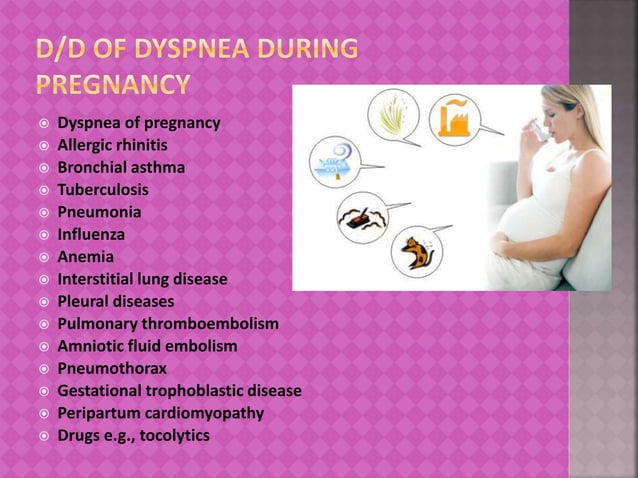 Respiratory disorders in pregnancy | PPTX | Pregnancy | Reproductive Health