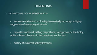 Respiratory distress in paediatric surgery | PPTX