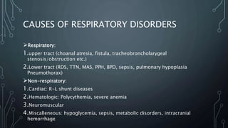 Respiratory distress in newborn | PPTX