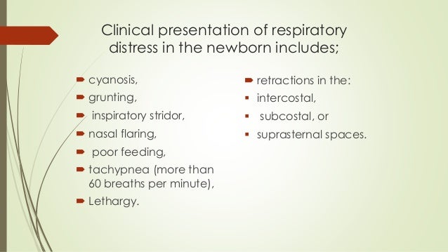 respiratory distress in newborn respiratory distress in newborn