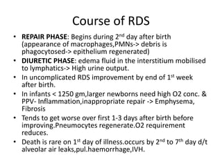 Respiratory distress syndrome | PPTX
