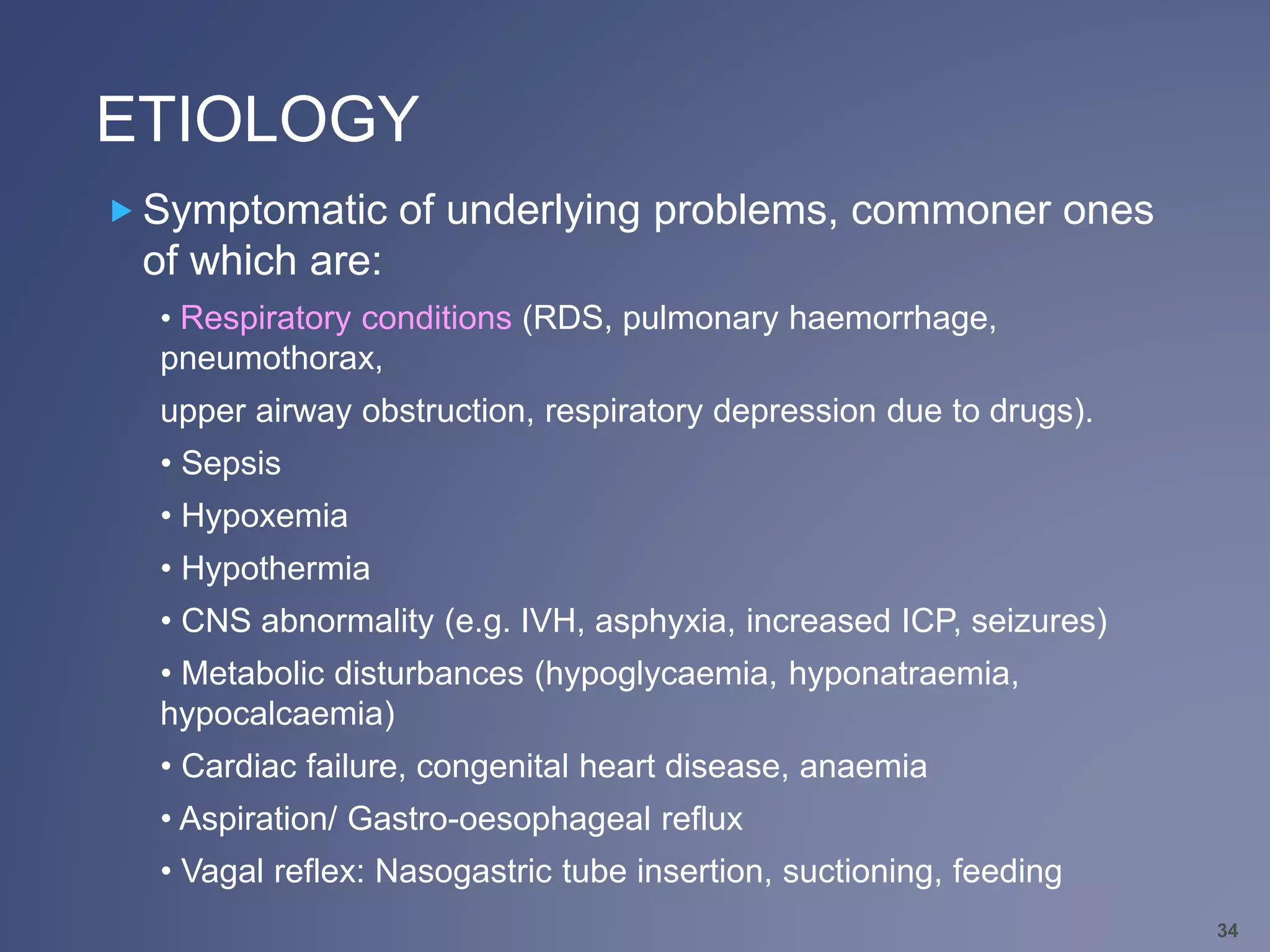 Respiratory distress of the newborn | PPTX