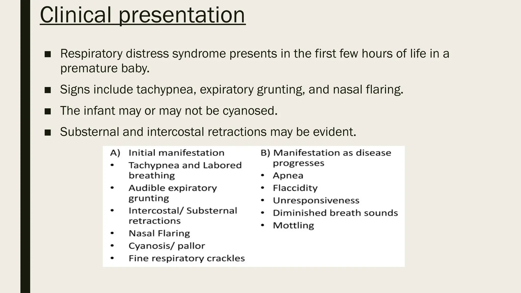 RESPIRATORY DISTRESS SYNDROME POWER POINT PRESENTATION | PPTX