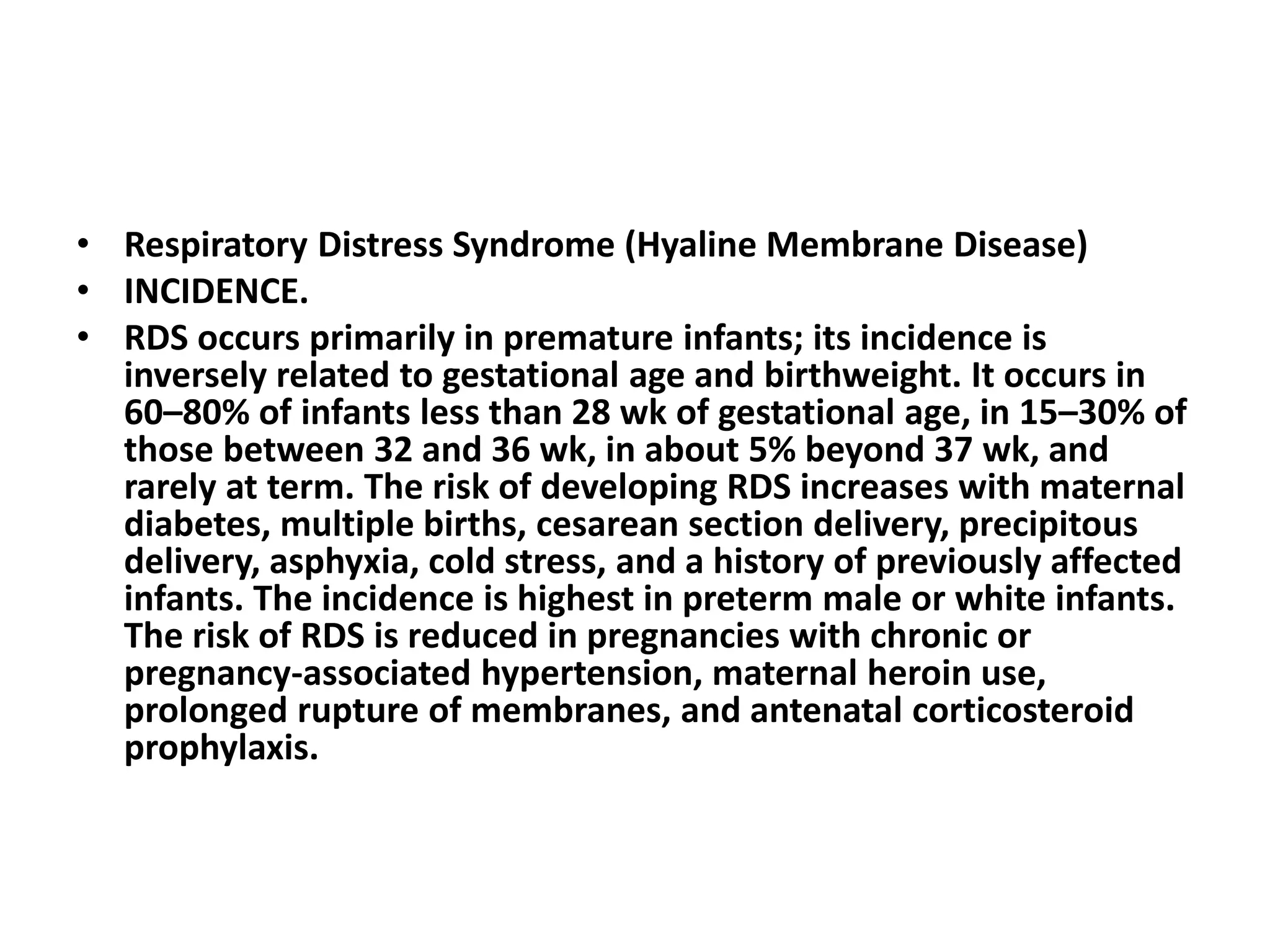 Respiratory Distress Syndrome of the Newborn.pdf | Lung and Respiratory ...