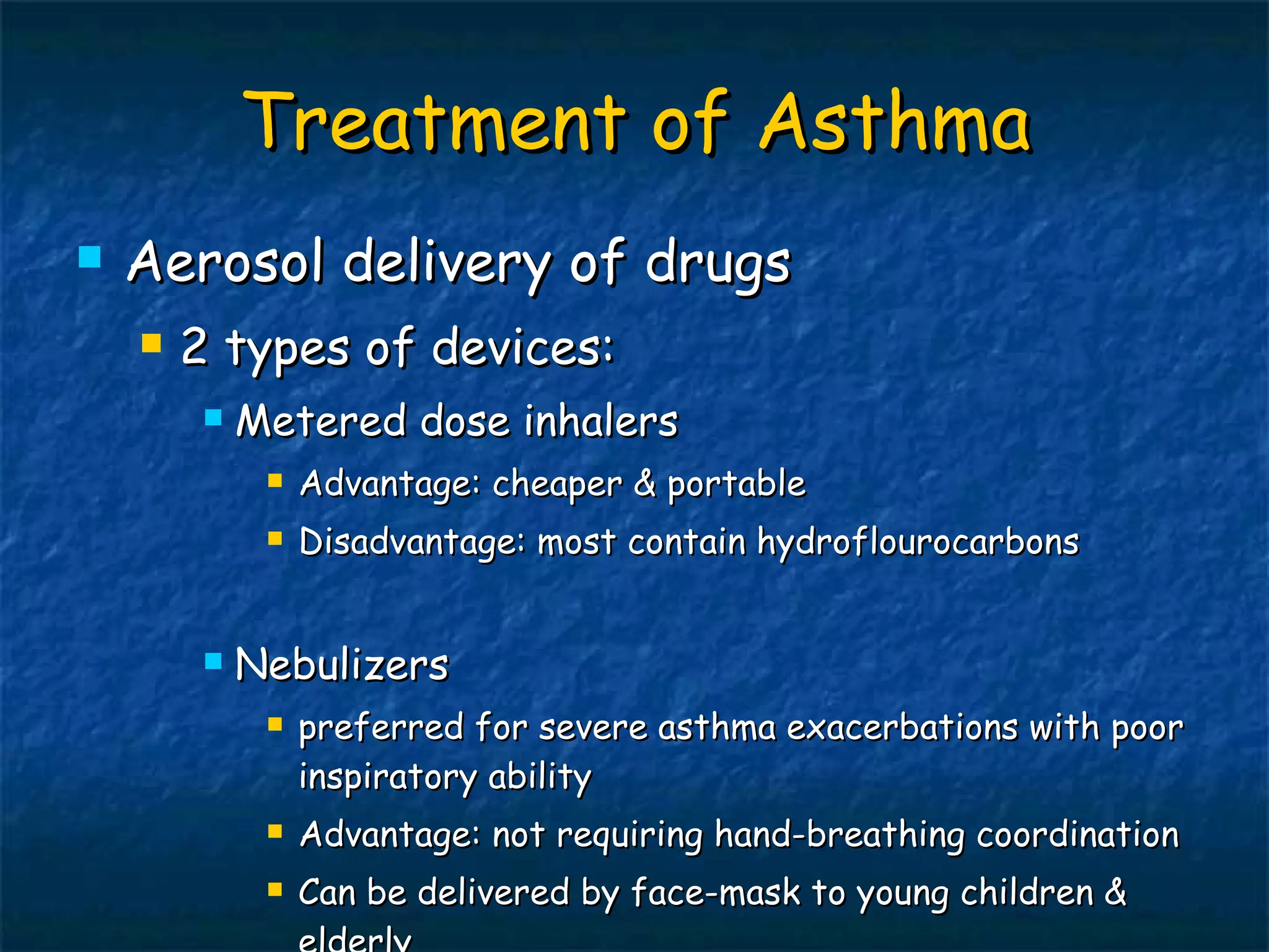 Respiratory Drugs PPT