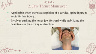 First Aid for Respiratory Emergencies and Artificial Respiration | PPTX
