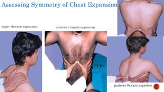 Testing Chest Expansion RESPIRATORY EXAMINATION FINAL PPT DR,.pptx
