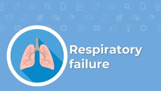 Respiratory
failure
 