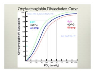 Oxyhaemoglobin Dissociation Curve
 
