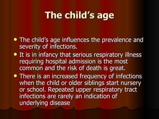 Respiratory infection in children | PPT