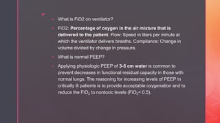 Fio2 Definition Respiratory instrumentation | PPTX