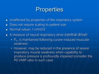 Weak Mip Values respiratory monitoring backup.ppt