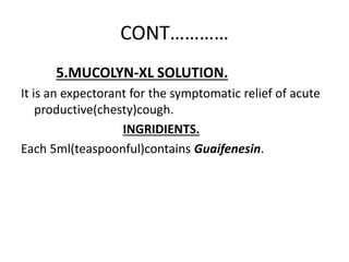 Respiratory pharmacology | PPTX