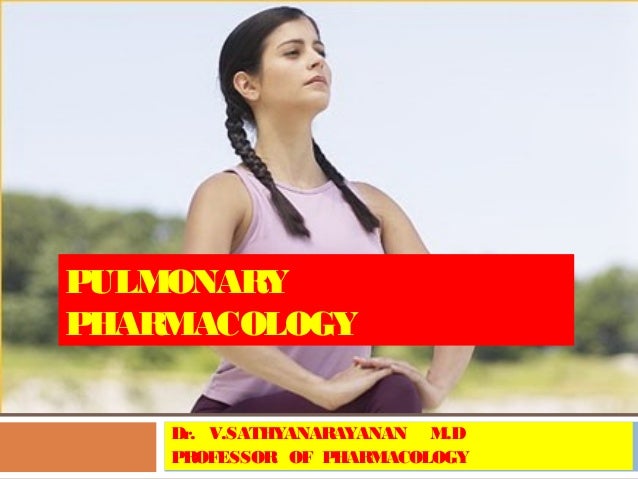Respiratory pharmacology satya xp
