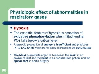 Respiratory Physiology & Respiratory Function During Anesthesia | PPT