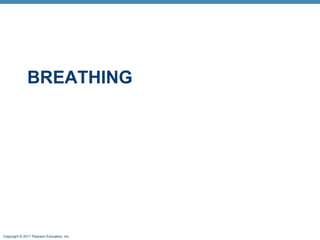 BREATHING

Copyright © 2011 Pearson Education, Inc.

 