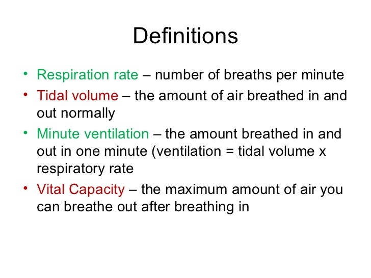 Respiratory system