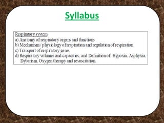 Syllabus
 