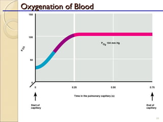Oxygenation of BloodOxygenation of Blood
89
 