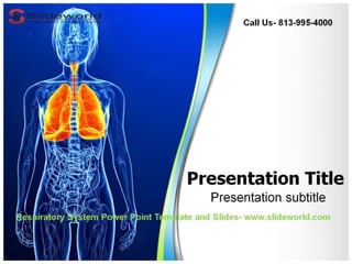  Respiratory System Powerpoint Template