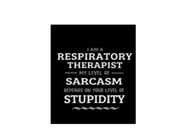 Book Harcover Library Respiratory Therapist My Level Of Sarcasm Depen