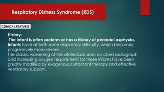 Respirtory distress in neonates up dated | PPTX