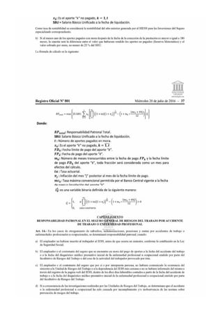 Responsabilidad Patronal