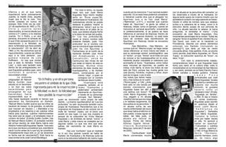 infancia y en el que tanta
importancia tenía precisamente
Juanita, la madre india, aquella
mujer que le dio la vida: “Voy
donde ustedes en busca de
energía. Sólo Chile me da vida”
(21 de septiembre de 1963, p.75).
C h i l e y J u a n i t a e s t á n
relacionados, al menos desde que
conoce a P. Lastra y a su esposa
Juanita. “En ti Pedro, y en otra
persona, encuentro el símbolo de
lo que Chile representa para mí: la
resurrección y la felicidad; es
decir, la felicidad que hace posible
la resurrección” (23 de abril de
1963, p.74). No excluimos que se
haya entendido, cuando se refiere
aquí a la “otra persona”, que
pudiera tratarse de Lola
Hoffmann... no hay que olvidar
que a ésta la llamaba “mamá
Lola”; y todo esto también está
dentro de las ambigüedades con
que Arguedas gustaba jugar, para
c o n f u n d i r a q u i e n e s l o
escuchaban o leían.
La profunda
religiosidad de Manuel
María Guillén (que
estudió en el Seminario
y no hizo los votos
sacerdotales para
encargarse de sus
haciendas), hacía
imprescindible que el
niño fuese bautizado durante el tiempo que
estuvieron los franciscanos en Karkeki:
“Manuel María Guillén quería que los niños se
bauticen de meses, no de grandes, no admitía
que crezcan sin bautizo (...) Mandaba a los
empleados a los caseríos a ver cuántos niños
había para bautizar, cuántos matrimoniantes
hay para que se casen y el empleado traía el
número de todos” (Erlinda Guillén Guillén, hija
de Manuel María Guillén). El probable nombre
del primer bautizo de José María habría sido
Alberto Federico[6]Arguedas Tejada. Todo esto
es lo que nos lleva a considerar que José María
nació mucho antes de lo que hoy se considera.
Probablemente haya sido un 22 de diciembre
su fecha real de nacimiento[7]. Esto haría su
caso similar al de José Carlos Mariátegui.
Por todo lo dicho, no resulta
nada raro que José María
Arguedas haya hecho resaltar
tanto en “Runa yupay”[8],
(ambientada en Huanipaca), las
madreselvas (donde se puede
destacar la palabra “madre” si
eliminamos “selva”) que su tía
Amalia tenía en el patio de su
casa, que estaba situada frente
a la plaza de armas del pueblo.
En “Los ríos profundos”[9],
desde el mismo nombre está
presente Karkeki, pues “ríos
profundos” es el nombre con
que se conoce el lugar donde se
unen los ríos Apurímac y
Pachachaca, en el confín de la
hacienda Karkeki (que limita
c o n A n d a h u a y l a s y L a
C o n v e n c i ó n ) , c e r c a d e
Cachicunca (las minas de sal
que están el interior de esta ex
hacienda). Muchos otros
elementos de esta novela son
huanipaqueños, y de Karkeki
mismo, comenzando por el
mismo “viejo”, a quien se
consigna con el nombre
de Manuel Jesús Guillén.
Huanipaca está
presente, también, en el
relato “Diamantes y
pedernales” -ambientado
claramente en Apurímac-
a través de su personaje
principal “don Mariano”,
quien es reconocido como propio de este
distrito... La misma “opa Marcelina” de “Los ríos
profundos” ha sido reconocida también como
propia de Huanipaca. Recordemos que a los
originarios de Huanipaca se les conoce con el
mote de “sonsos” (opas), por el bocio que
existió en ese lugar. Lo que nos muestra el
porqué de la costumbre de Víctor Manuel
Arguedas y de Arístides de llamar “zonzo” a
José María, y éste mismo se motejaba así en
algunas cartas. Lo que nos dice que ellos
sabían del nacimiento de José María en
Karkeki.
Hay una “confusión” (que en realidad
no lo es) muy grande cuando se habla de
Karkeki, de Huanipaca y de Abancay pues es
como si se estuviera hablando del mismo lugar
cuando se los menciona. Y sus razones existen
para ello. Es en esta línea podemos considerar
a Valcárcel cuando dice que el abogado “en
Apurímac tuvo a su hijo José María”
(“Memorias”, p.371), y recordar que cuando
habla de “Apurímac”, la gente se refiere a
Abancay. Véase, como un ejemplo, cuando se
menciona el carnaval apurimeño, únicamente
(o preferencialmente, si se quiere) se hace
referencia al carnaval de Abancay. Dentro de
todo lo que llevamos diciendo, no está nada
fuera de contexto esta identificación de
Apurímac con Abancay, donde se encuentra
Huanipaca.
Opa Marcelina... Opa Mariano... es
curioso que en “Warma kuyay” se haga varias
veces referencia -al inicio mismo del relato- a
que su personaje central -autobiográfico- sea
un “sonso”, un opa. “Sonso” es el mote con que
se conoce a los huanipaqueños en la zona,
haciendo alusión indudable al cretinismo que
acompaña al bocio. “Huanipaca, como todos
esos rincones de Apurímac, es pueblo de
indios; k'oto llak'ta, le dicen los indios de ese
lado del Perú; porque hay mucha gente con
coto [bocio], hombres, mujeres y niños; dicen
que por el agua, o por el aire;
hay indios que tienen hasta
dos y tres bultos en el cuello”
(“Runa yupay”, p.128). ¿Ante
todo esto no nos resulta por
demás interesante que
Arguedas fuese tan afin a
una señora con bocio? “Él
(José María Arguedas) era
muy pegado a mi abuela
Josefina Vernal que era ciega
y le hablaba largamente, los
dos solitos en la penumbra. Y
mi abuela sufría de esa
misma enfermedad del bocio
que dices había endémico en
ese pueblo, a esas aguas de
beber, les falta yodo, mi
abuela era natural de
Iquique, Prima del héroe
Alfonso Ugarte Vernal.”
( C e c i l i a B u s t a m a n t e
Moscoso, carta del 21 de abril
de 2005).
Cecilia añade: “José
María conversaba mucho
con mi abuela en la penumbra del comedor; yo
los observaba a través de la mampara, en
alguna tarde opaca de invierno limeño que me
apretaba el corazón con algo parecido al miedo.
Desde mi sillita de mimbre veía que estaban
juntos a la cabecera de la mesa, como si él
estuviera dando quejas de sus penurias de
niño. La abuela sacudía la cabeza, le hacía
preguntas, le tanteaba la mano.” (“Una
evocación de José María Arguedas). Dos
importantes personajes de la novela “Todas las
sangres” llevan el apellido K'oto:Adrián[10] y su
hijo David, que viven en la hacienda La
Providencia, descrita con tantos elementos
comunes con Karkeki (incluyendo su
pisonay[11] que tiene ya más de ciento
cincuenta años). Este apellido, K'oto, es escrito
como escribe José María Arguedas, en ”Runa
Yupay”, la traducción quechua de “bocio”, es
decir, “k'oto”.
Con todo lo anteriormente tratado,
comprendemos mejor el que Arguedas haya
dicho que nació en la cultura india. Indio lo
consideraban en la Universidad de San Marcos
y, por cierto, también en la Peña Pancho Fierro
donde cantaba y tocaba guitarra. Yolanda
L ó p e z P o z o
puntualizaba que José
María Arguedas “tocaba
la guitarra y cantaba sus
huaynos con mucha
emoción, le gustaba
h a c e r l o c o m o u n
verdadero indio” (Pinilla,
“Arguedas en familia”,
p.399). Él dijo lo mismo
en varias ocasiones.
Arguedas quiso escribir
en quechua desde el
inicio (John Murra,
“ S e m b l a n z a d e
Arguedas”). Señalaba
José María Arguedas:
“Conozco la cultura
india por haber nacido
en ella. Yo aprendí a
hablar en quechua”
(“Canciones y cuentos
del pueblo quechua”,
p.166).AHugo Blanco le
d e c í a : “ H e r m a n o ,
querido hermano, como
yo, de rostro algo
26 27
“En ti Pedro, y en otra persona,
encuentro el símbolo de lo que Chile
representa para mí: la resurrección y
la felicidad; es decir, la felicidad que
hace posible la resurrección”
 