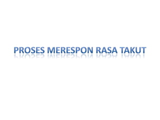 Respon rasa-takut