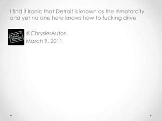 Millions are in uproar in #Cairo. Rumor is they heard our new spring collection is now available online at http://bit.ly/KCairo - KC	@KennethCole	February 13, 2011