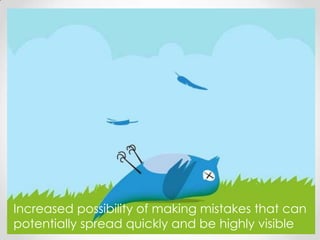 Twitter is the most popular channel, used by 77% of companies