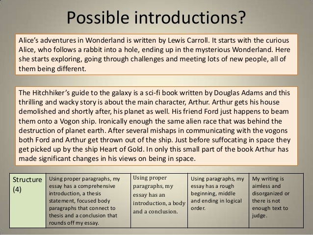 Disait alice dissertation