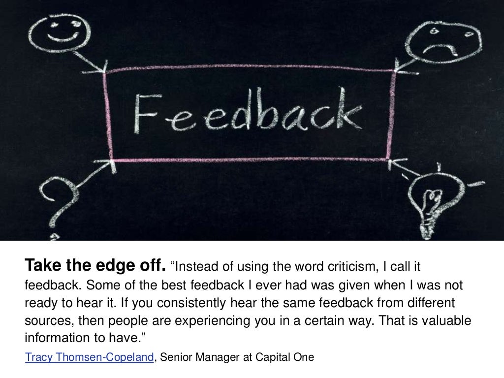 Take the edge off. “Instead