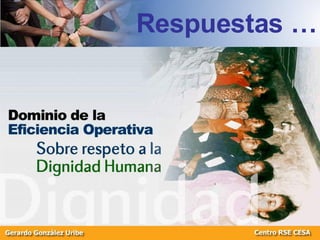 Respuestas … 