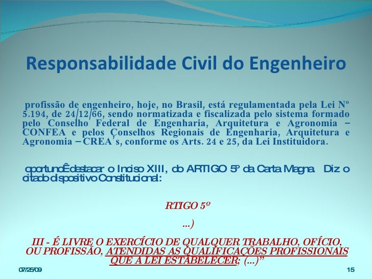 Responsabilidade Diversas E As Leis Da FíSica