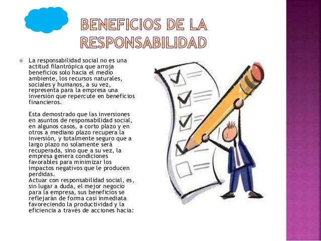Responsabilidad e importancia de presentar trabajos
