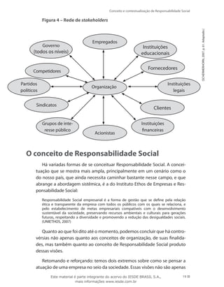 Responsabilidade Social e Ética 