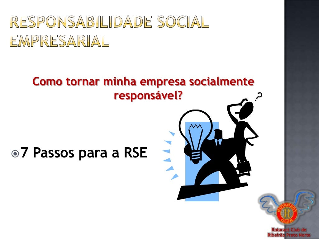 A Responsabilidade Social Empresarial Passou A Ser Cobrada