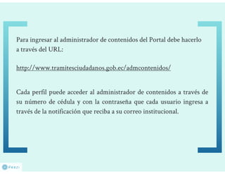 Responsabilidades y actividades de los perfiles