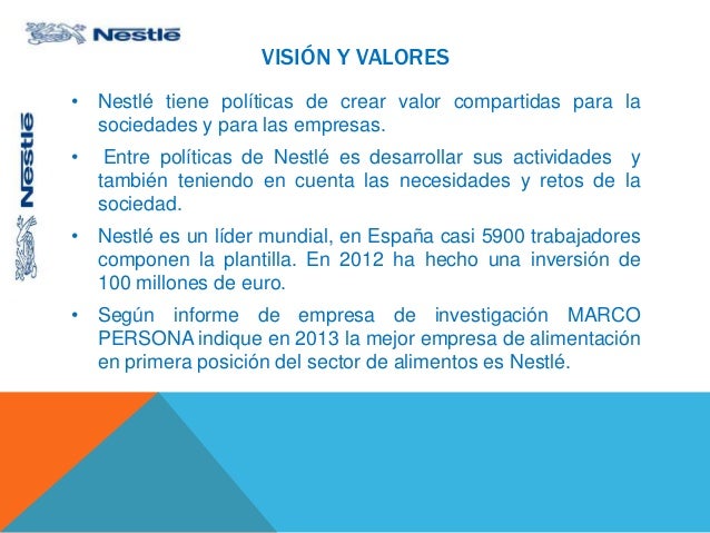 Responsabilidad Social Corporativa del Nestlé