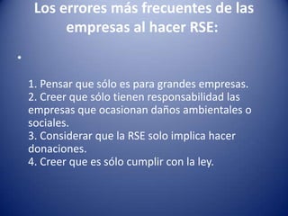 Responsabilidad social para emprendedores | PPTX
