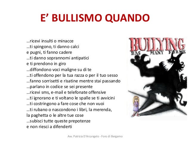 Risultati immagini per bullismo