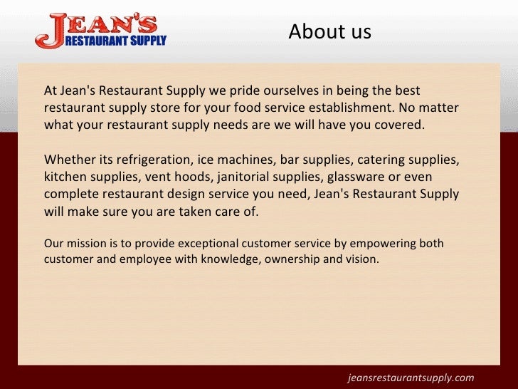 Top Online Restaurant Supply Stores - Sitejabber in Everett Washington