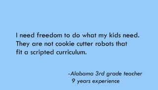 What Do Alabama Teachers Need to Improve Student Learning? In Their Own Words