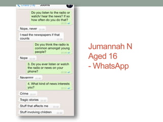 Jumannah N 
Aged 16 
-WhatsApp 
 