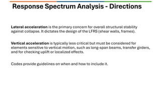 Response Spectrum Structural Engineering Response Spectrum Analysis& P-delta Analysis.pdf