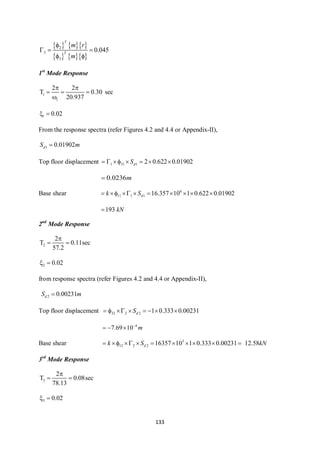 Response spectrum method | PDF