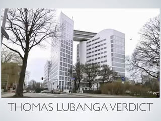 THOMAS LUBANGAVERDICT
 
