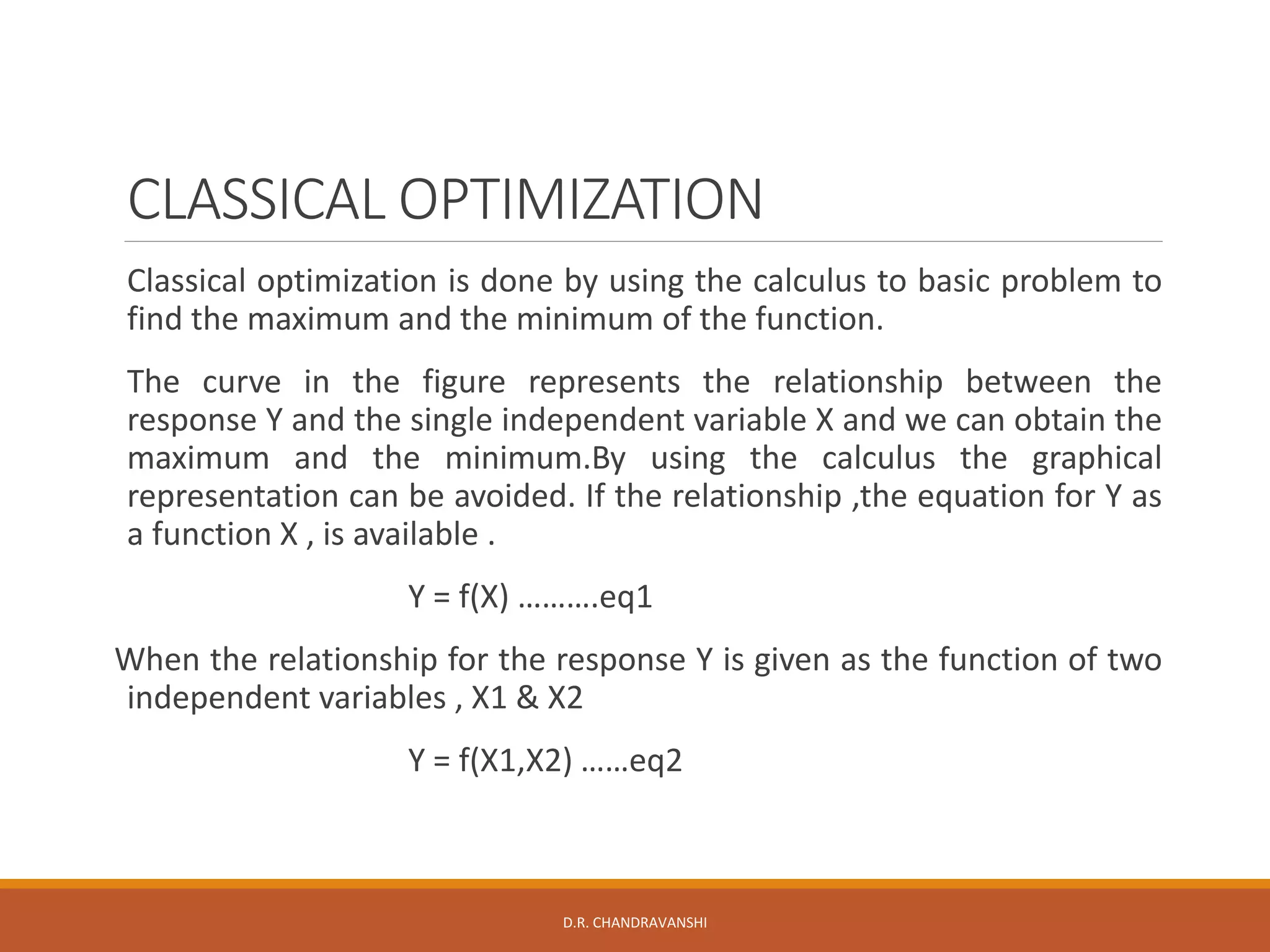 Optimization techniques in formulation Development Response surface ...